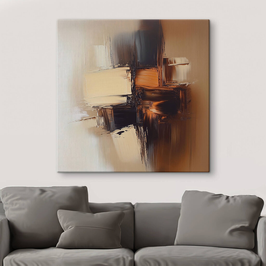 Caramel sur brun profond — intérieur 3
