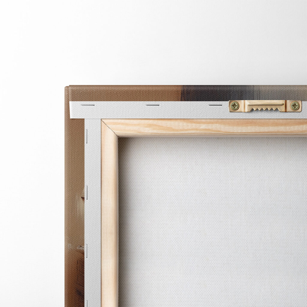 Caramel sur brun profond — dos