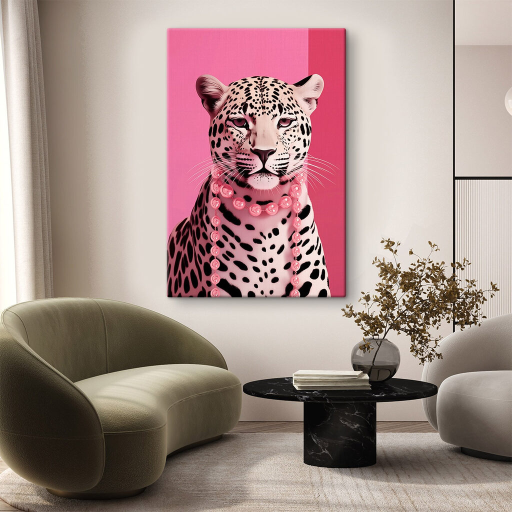 Léopard aux perles roses — intérieur 2