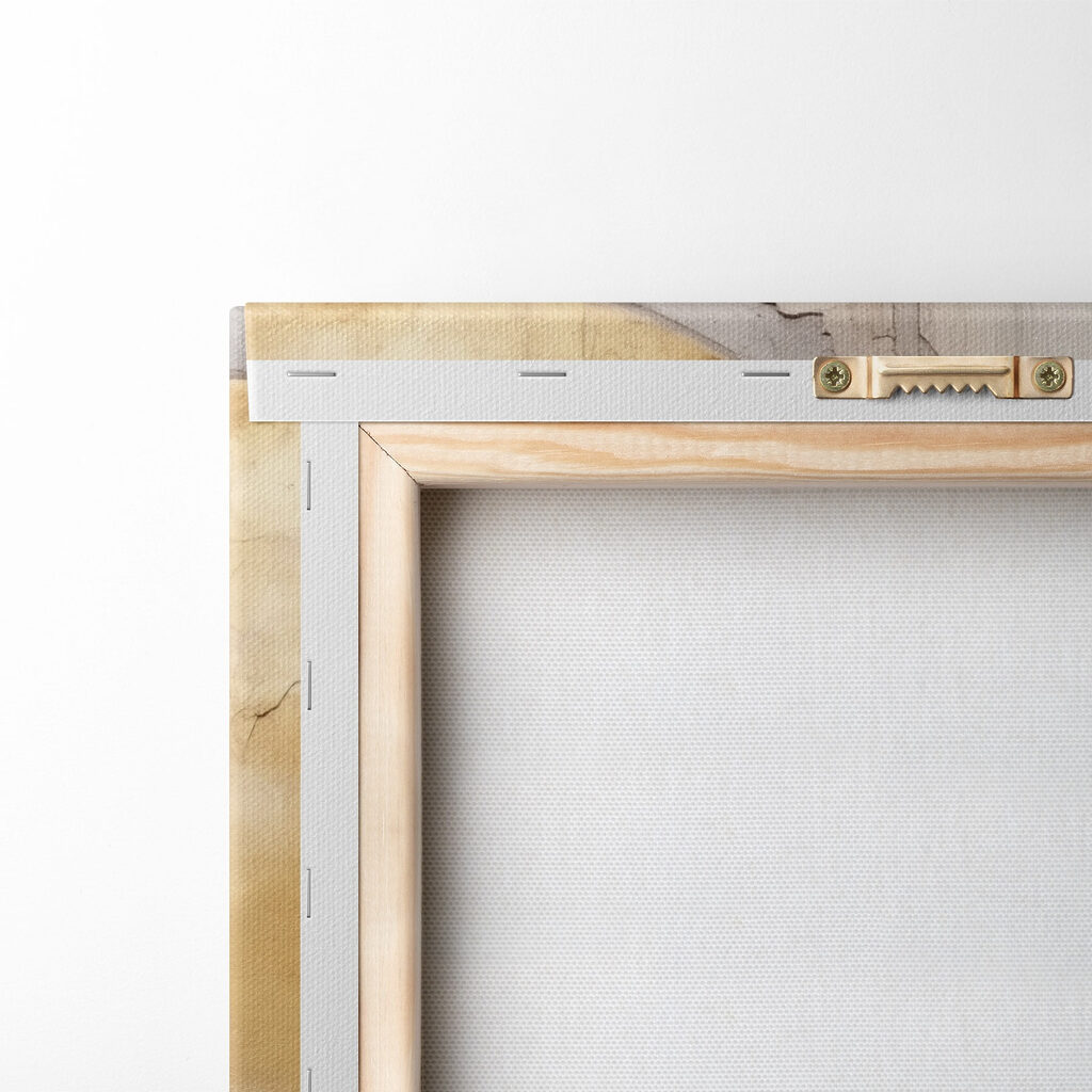 Cercle doré sur gris — dos