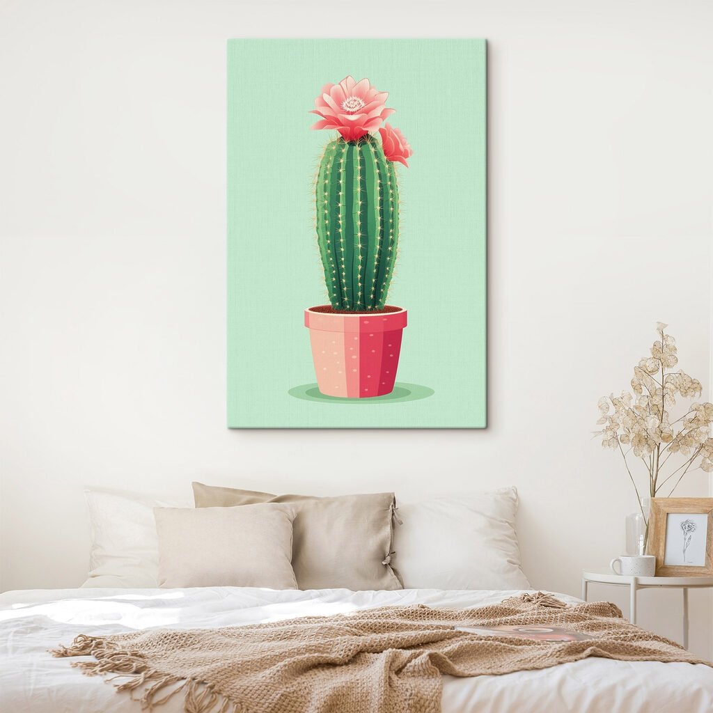 Cactus en fleurs — intérieur 2