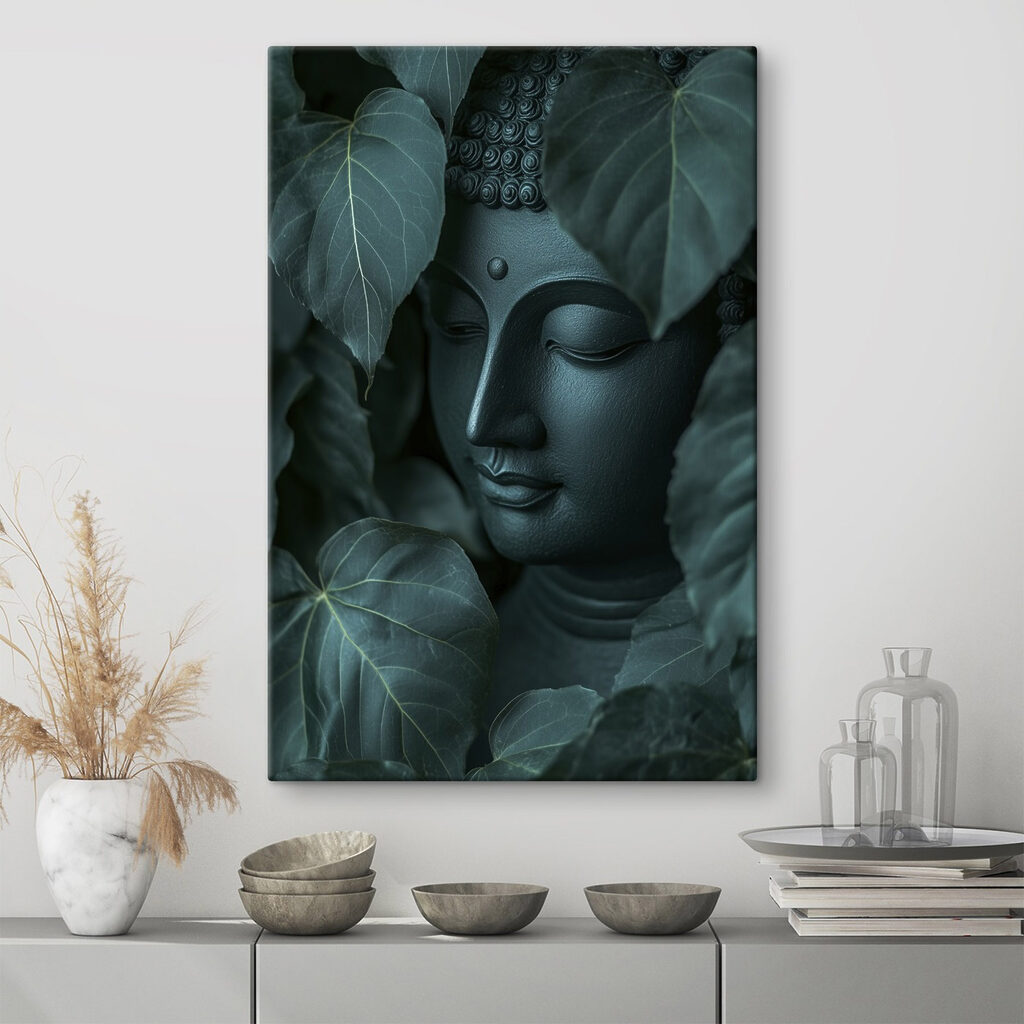 Bouddha aux grandes feuilles — intérieur 2