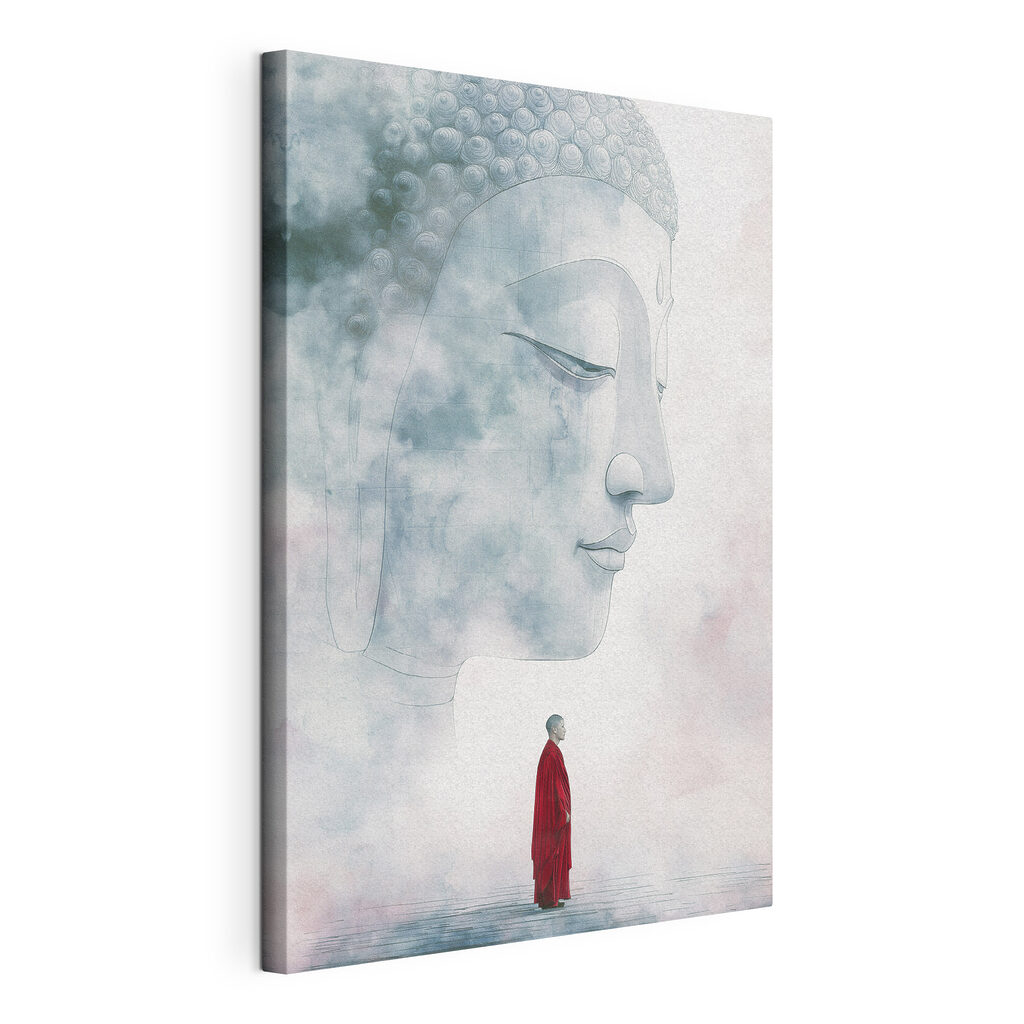 Moine sous le Bouddha — vue du produit