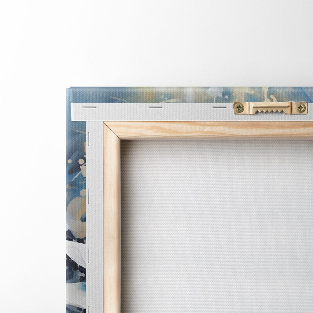 Lotus blanc, brume bleue — dos