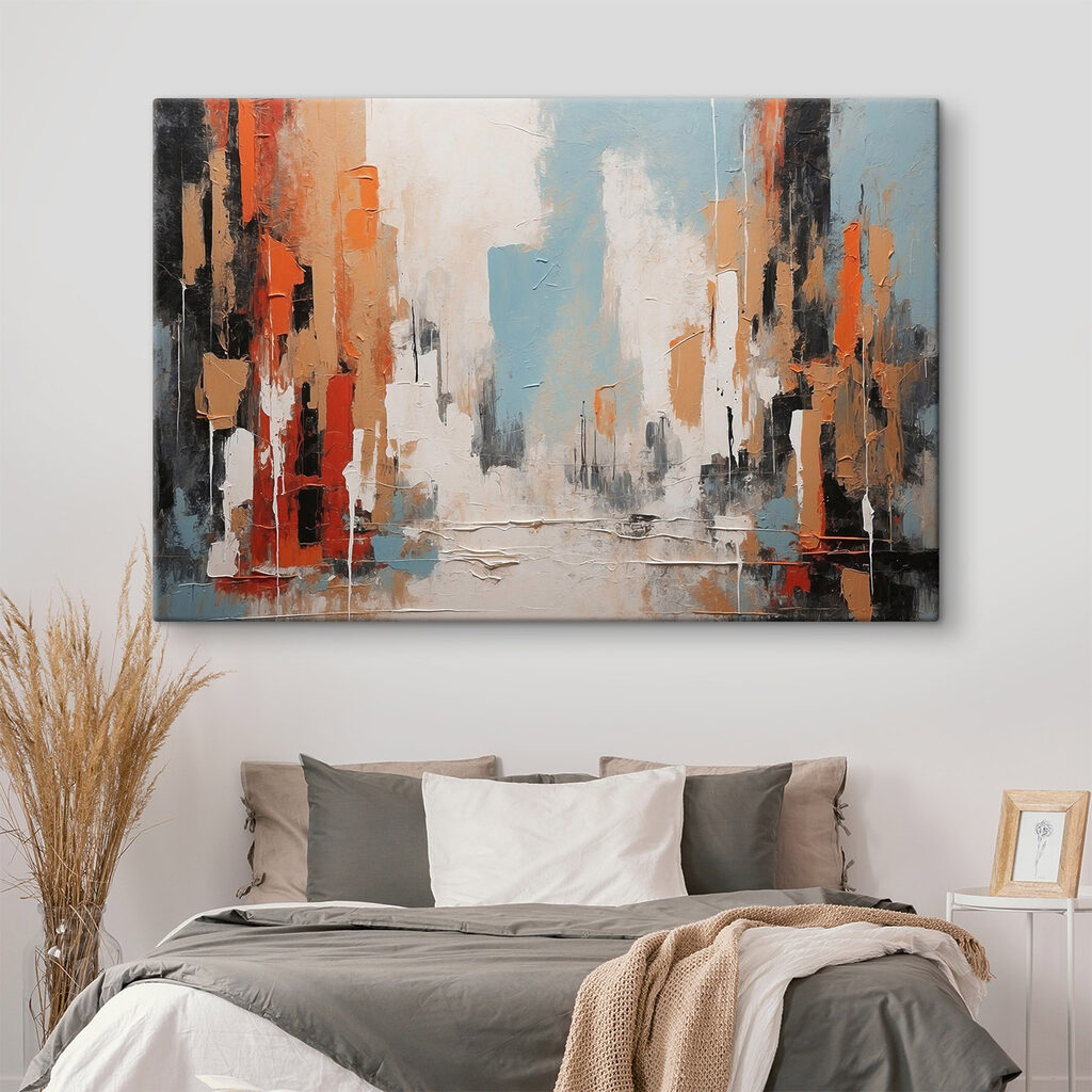 Rues orange et reflets — intérieur 1