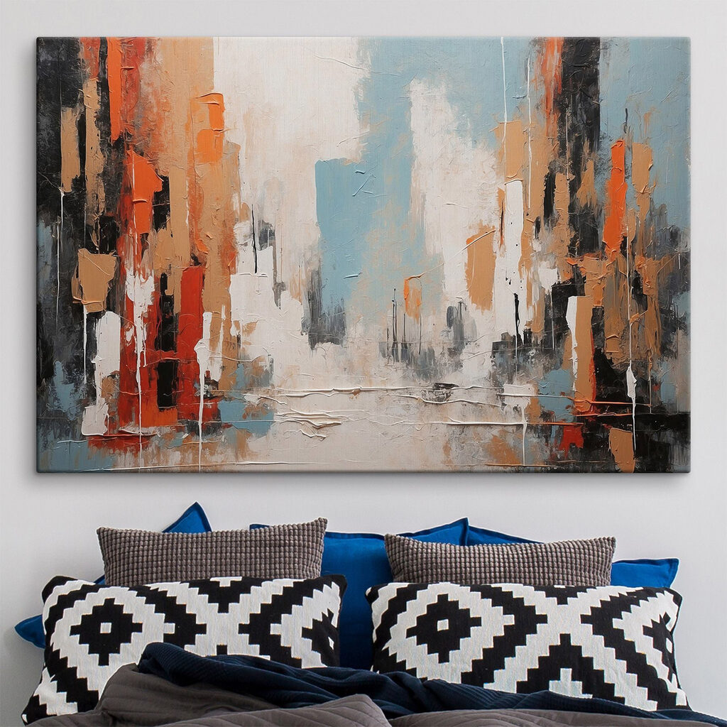 Rues orange et reflets — intérieur 2