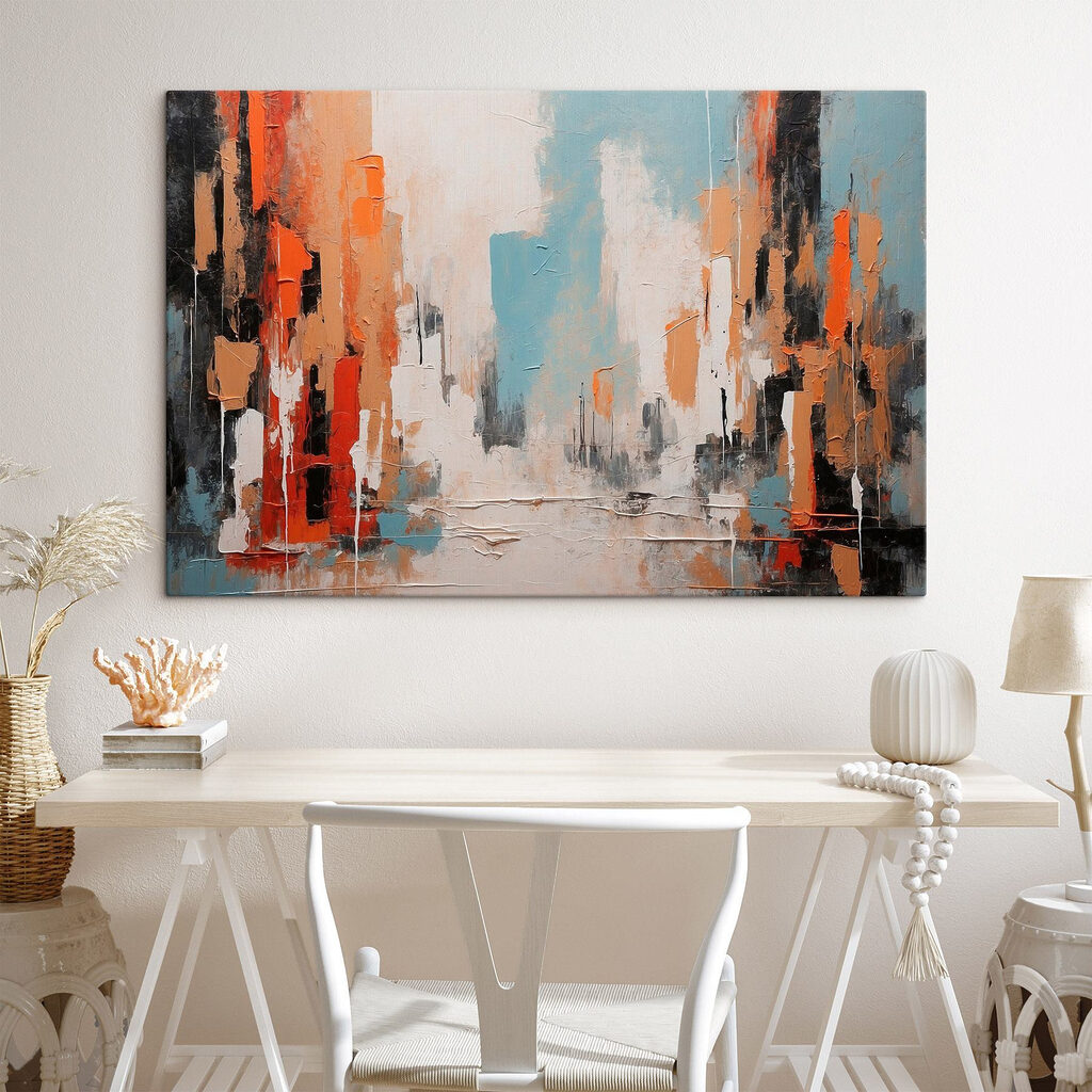 Rues orange et reflets — intérieur 3