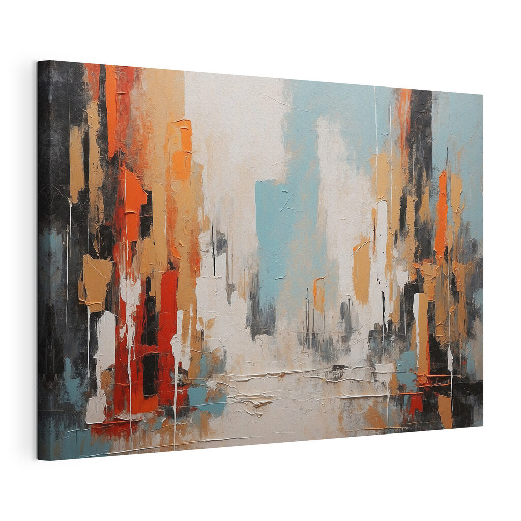 Rues orange et reflets — vue du produit