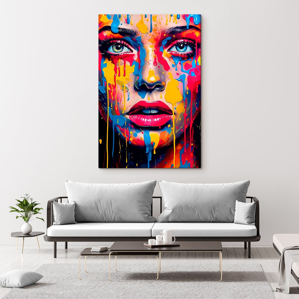 Regard aux coulures colorées — intérieur 2