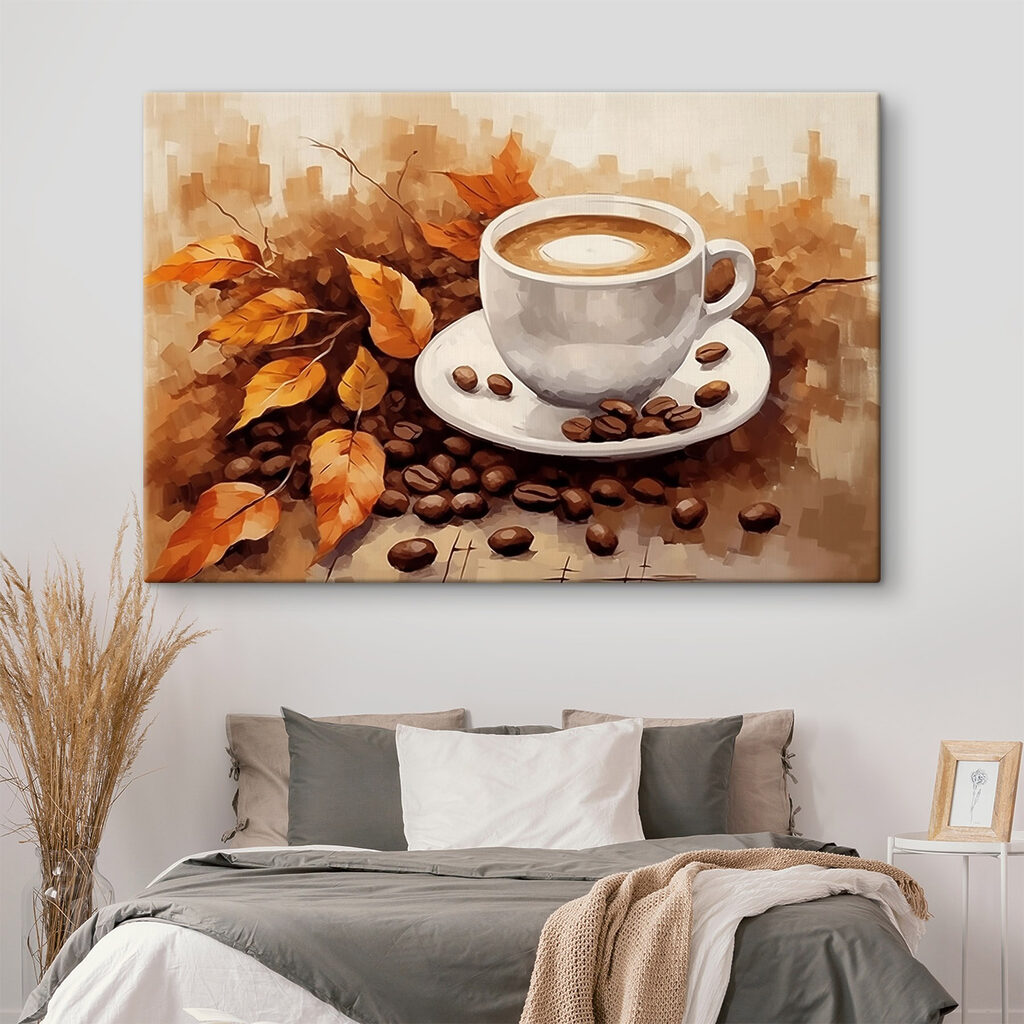 Café aux feuilles d’automne — intérieur 2