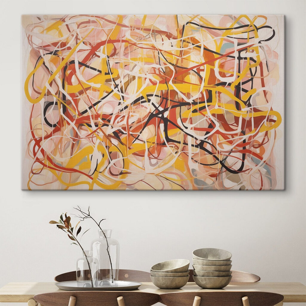 Volutes aux tons chauds — intérieur 1