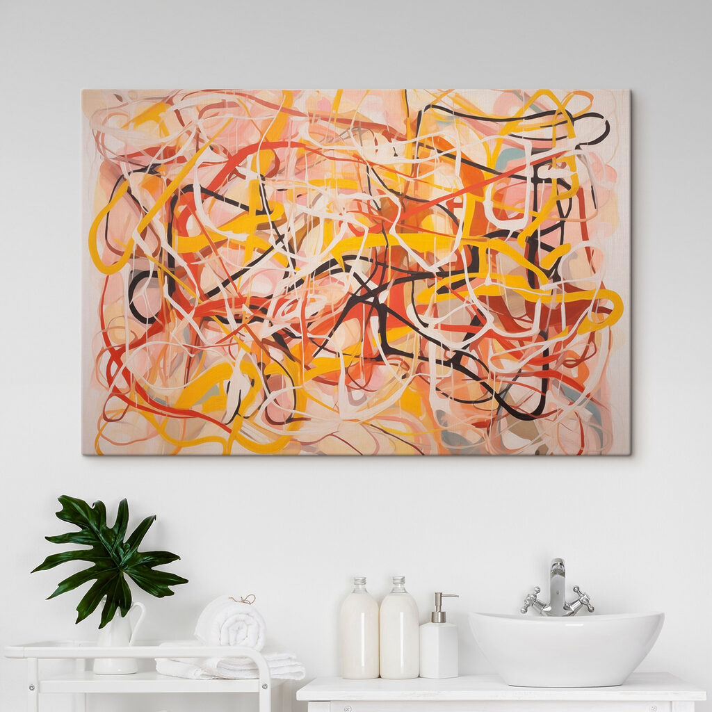 Volutes aux tons chauds — intérieur 2