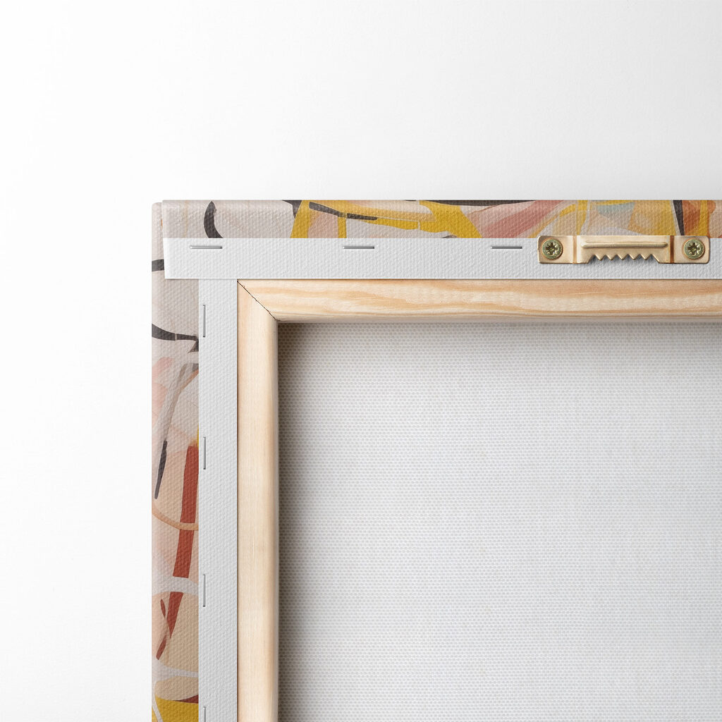 Volutes aux tons chauds — dos