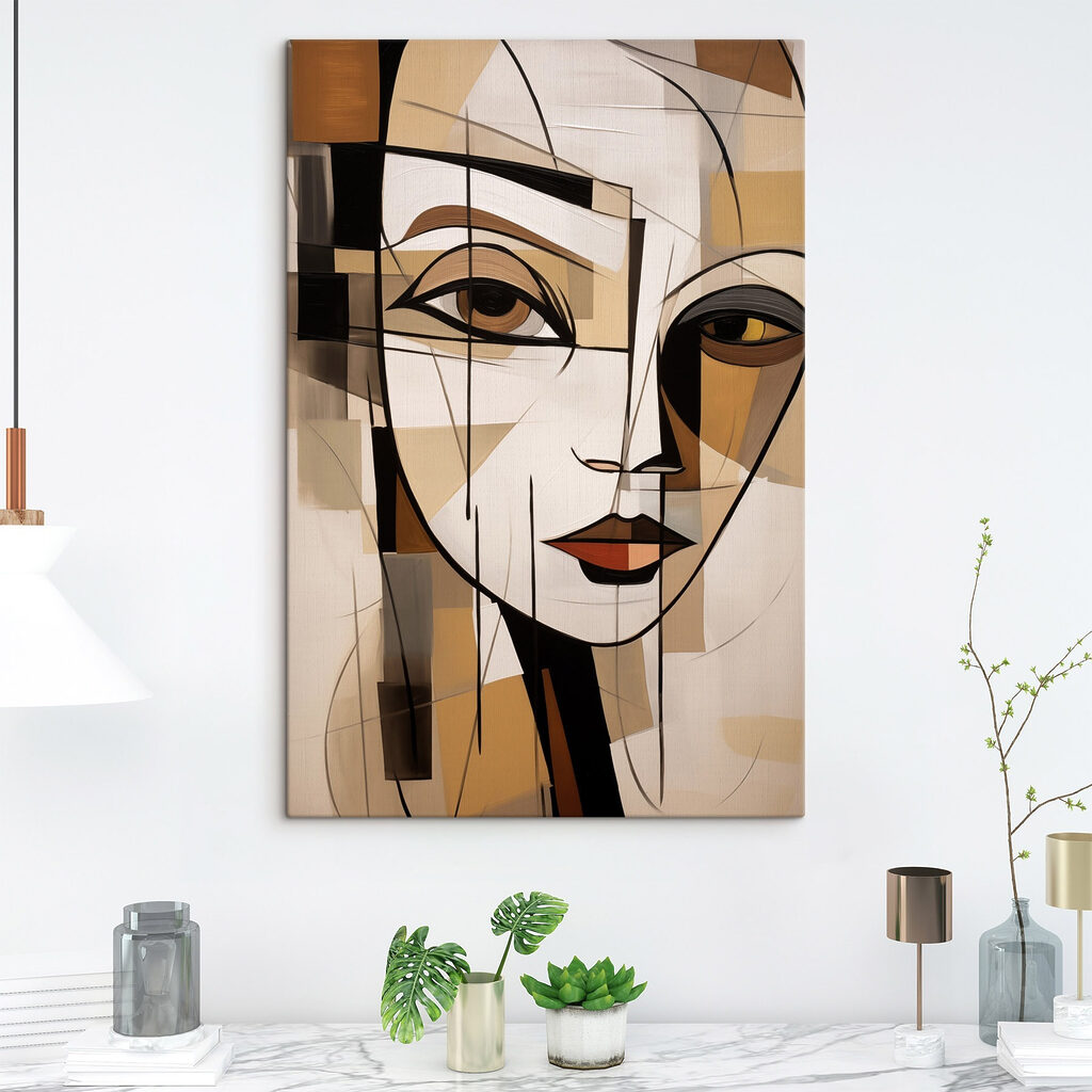 Visage à facettes — intérieur 2