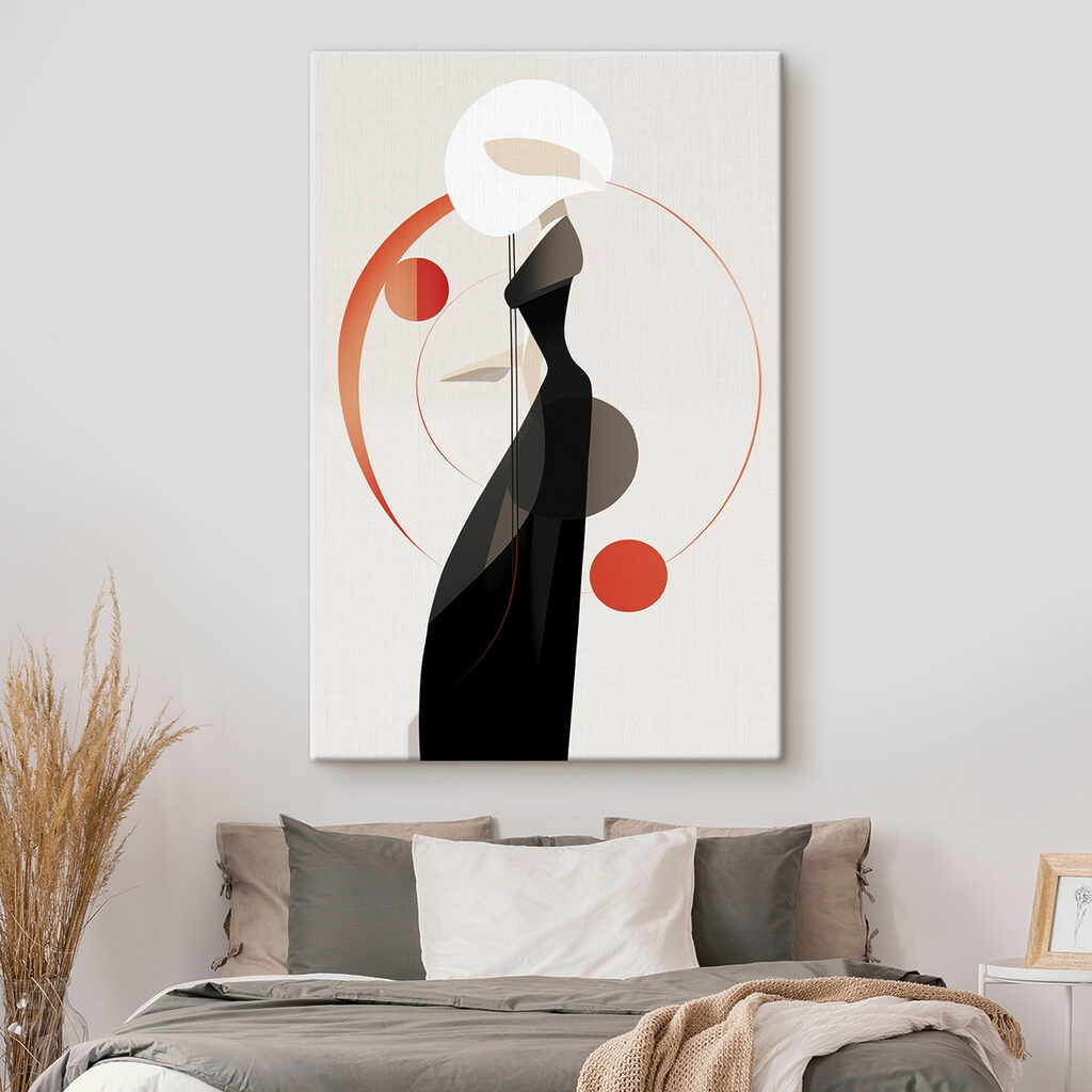 Dame entre les cercles — intérieur 2