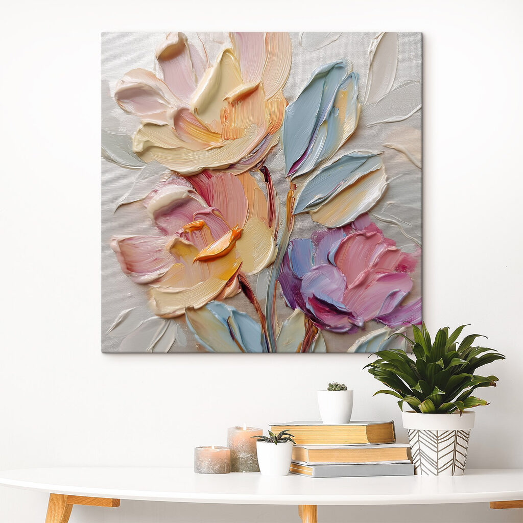 Fleurs aux larges contours — intérieur 3