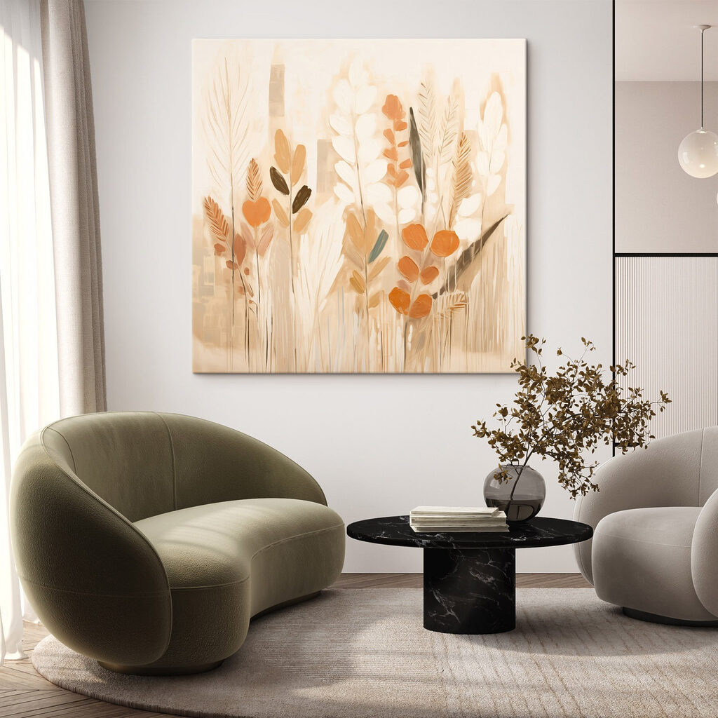Tiges séchées en pastel — intérieur 1