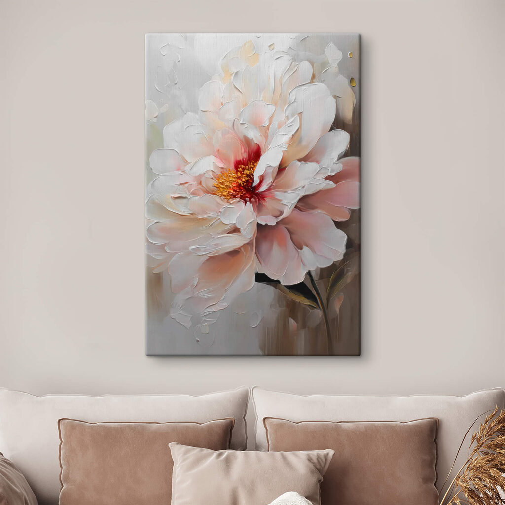Fleur au cœur rose — intérieur 1