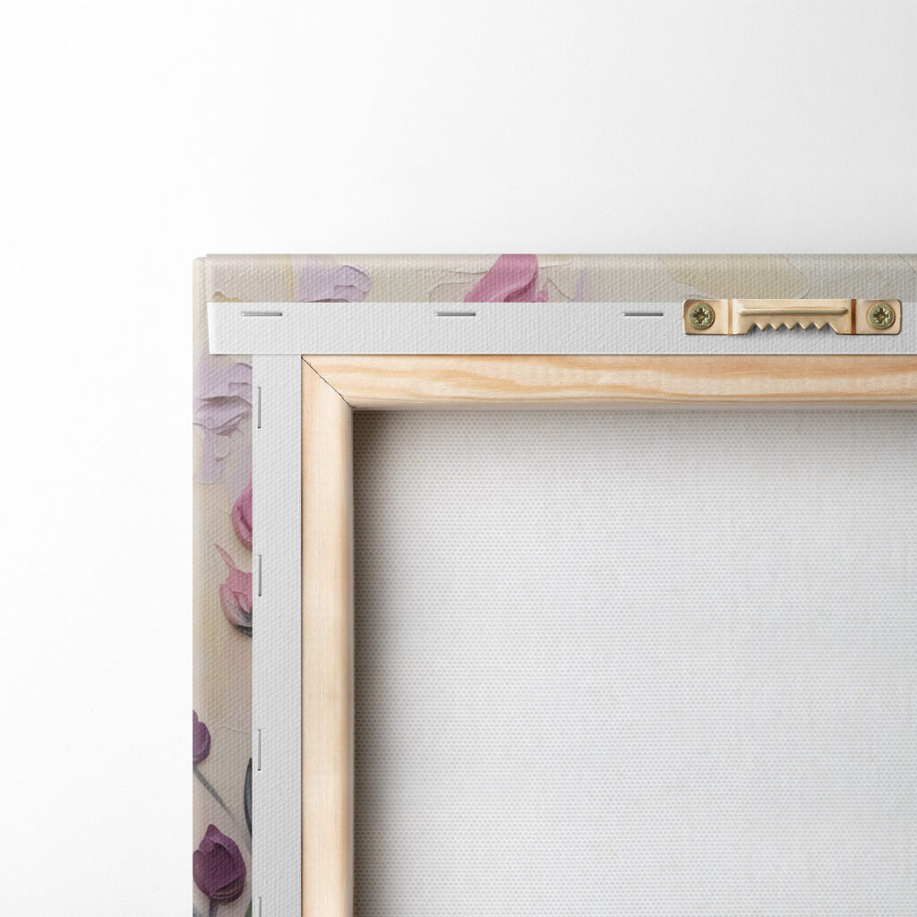 Bouquet rose pastel — dos