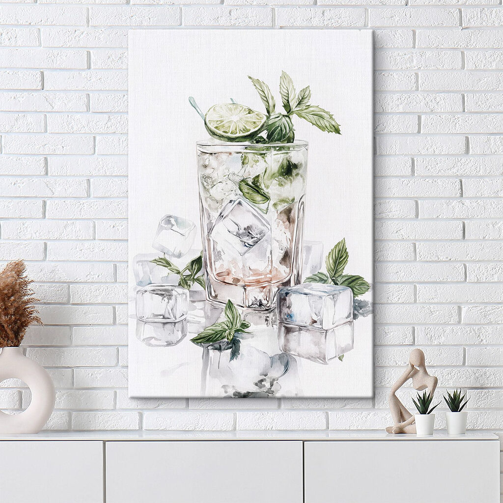 Verres et glaçons — intérieur 2
