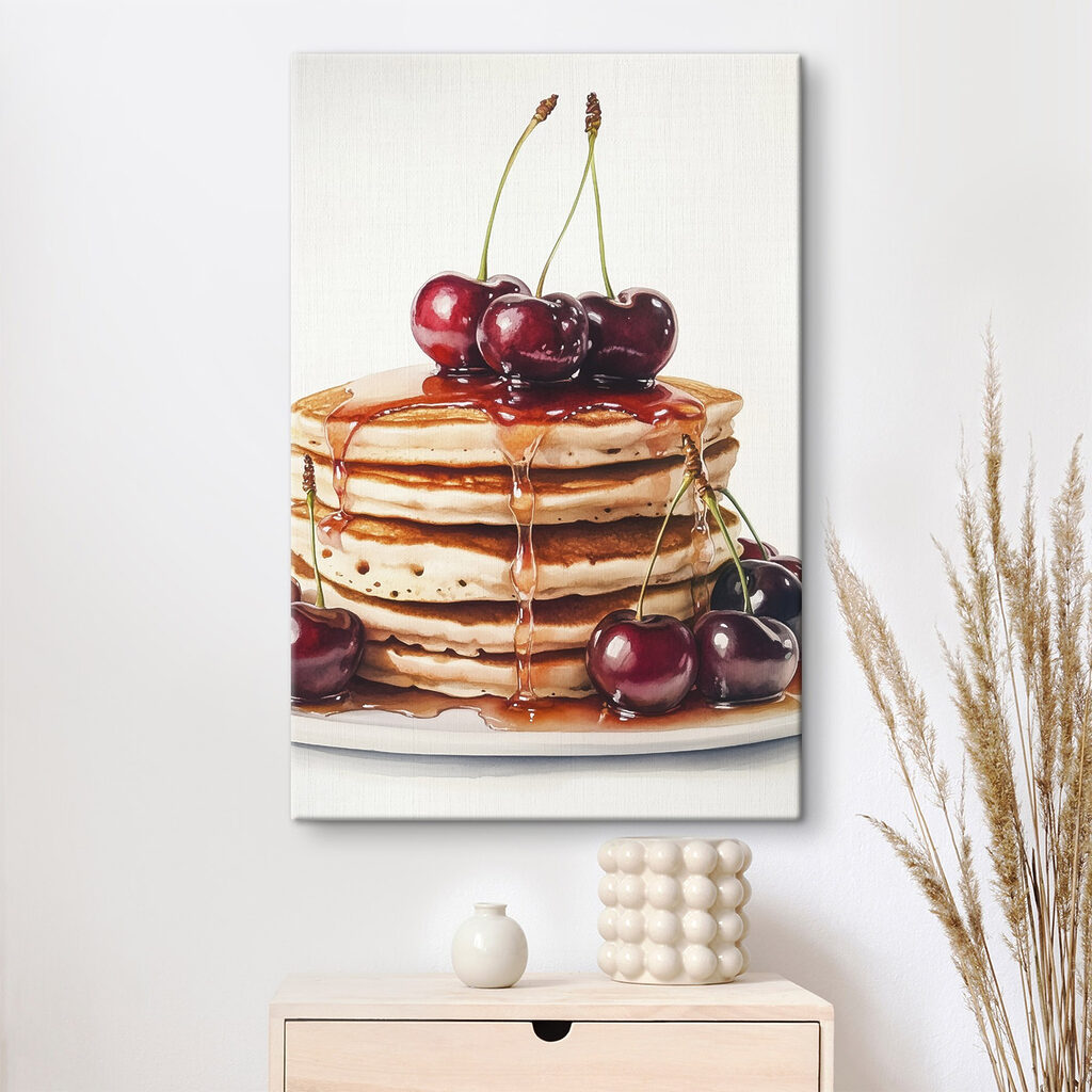 Pancakes aux cerises — intérieur 1