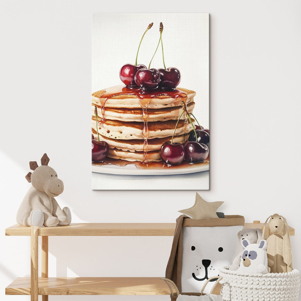Pancakes aux cerises — intérieur 2
