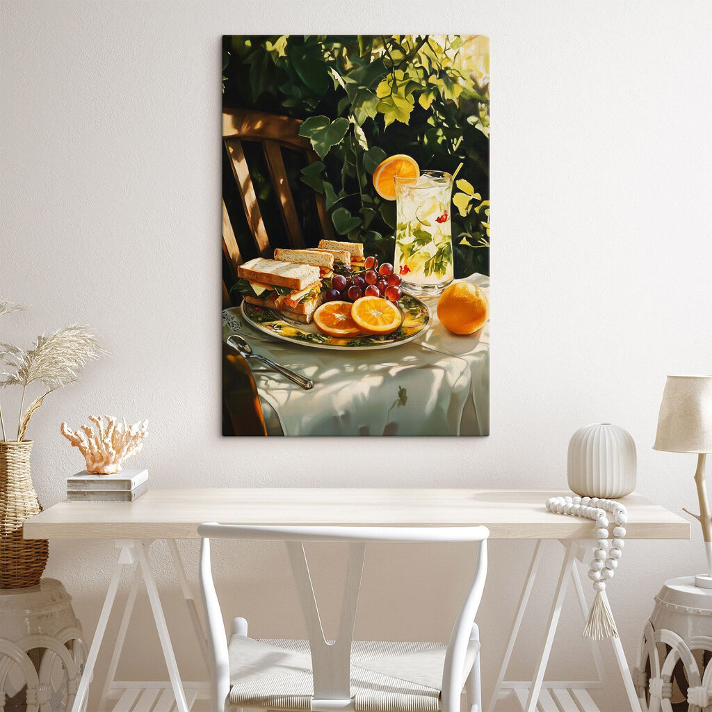 Déjeuner au jardin — intérieur 1