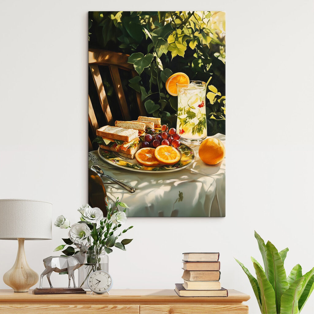 Déjeuner au jardin — intérieur 2