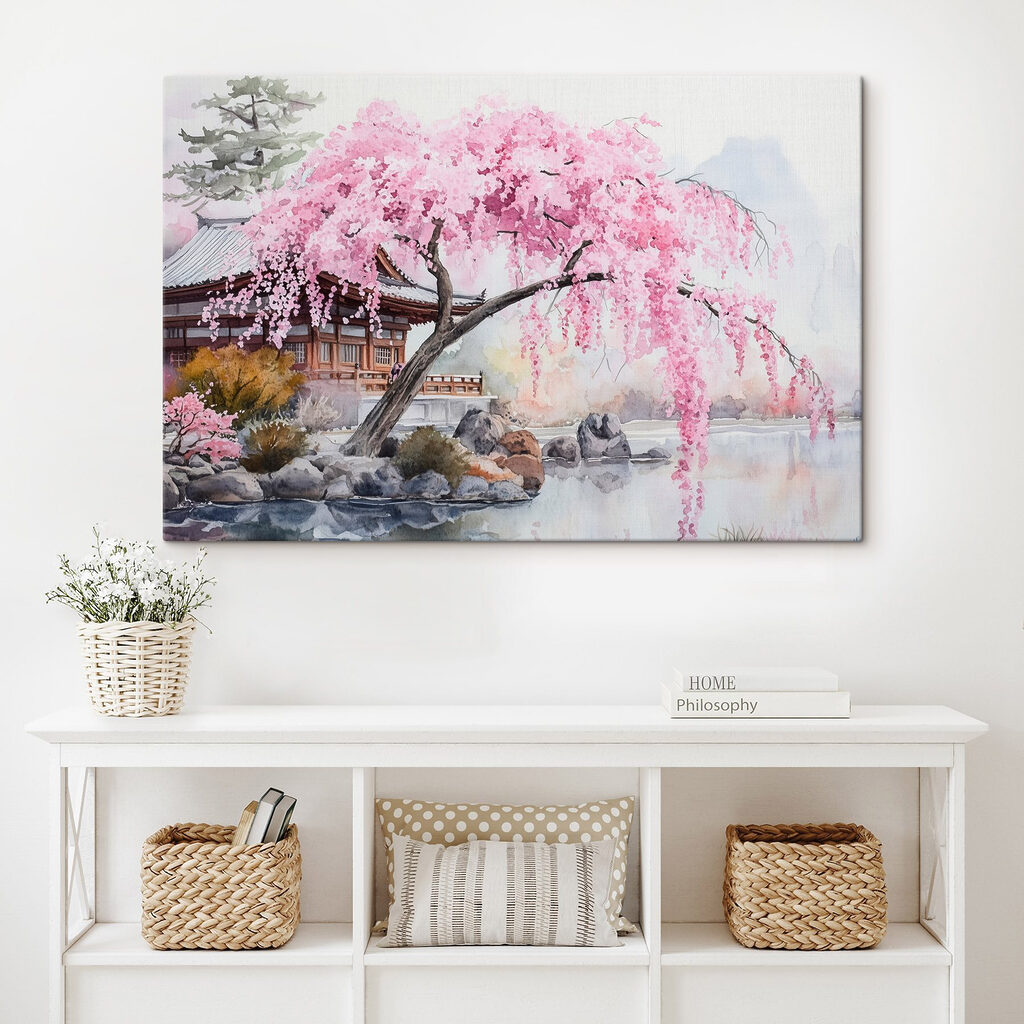 Arbre pleureur rose — intérieur 2