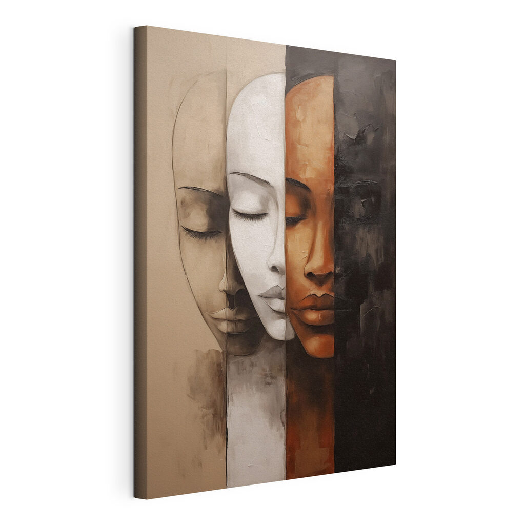 Visage en bandes — vue du produit