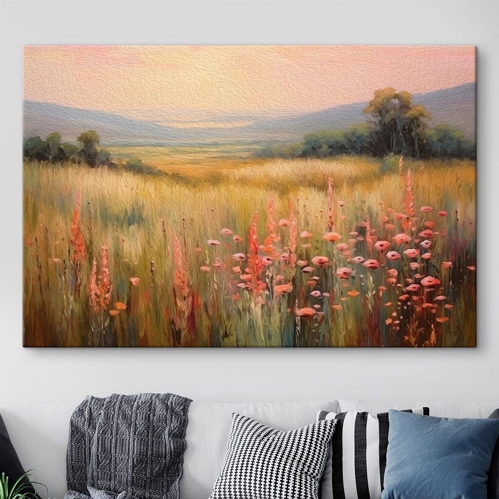 Prairie aux épis roses — intérieur 1