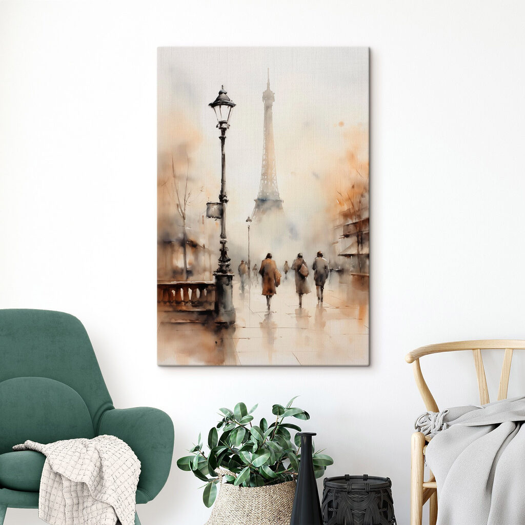 Flânerie d’automne à Paris dans un intérieur