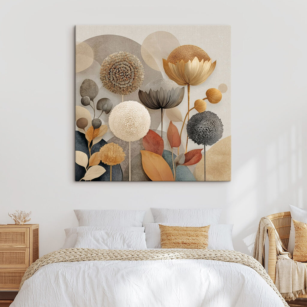 Douce floraison dans un intérieur