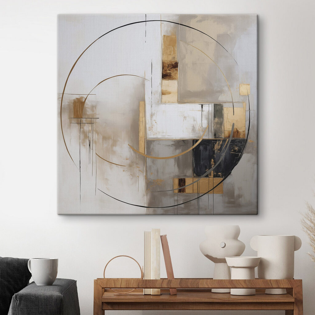 Arcs dorés couleur sable — intérieur 2
