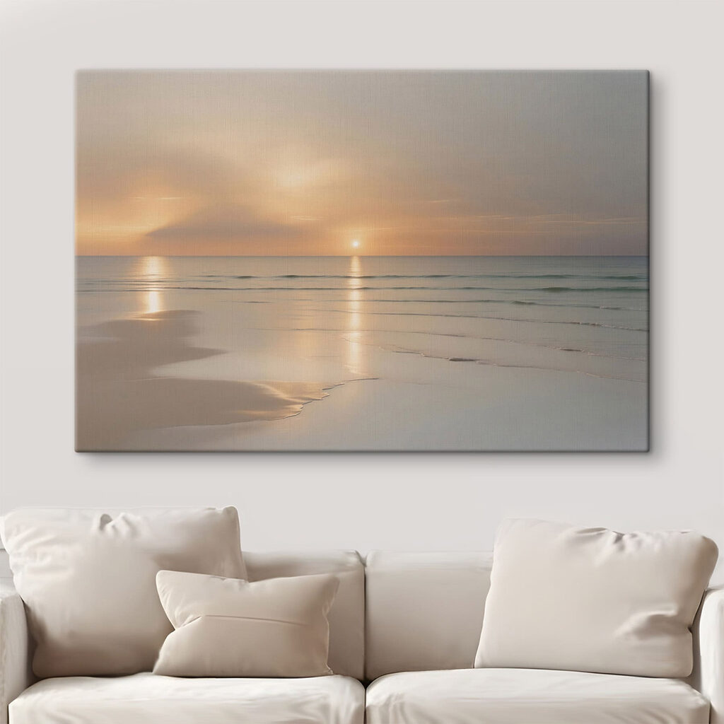Soleil et son reflet dans un intérieur