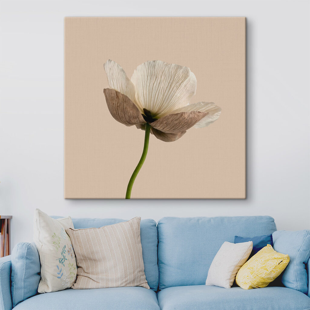 Fleur sur tige verte — intérieur 2