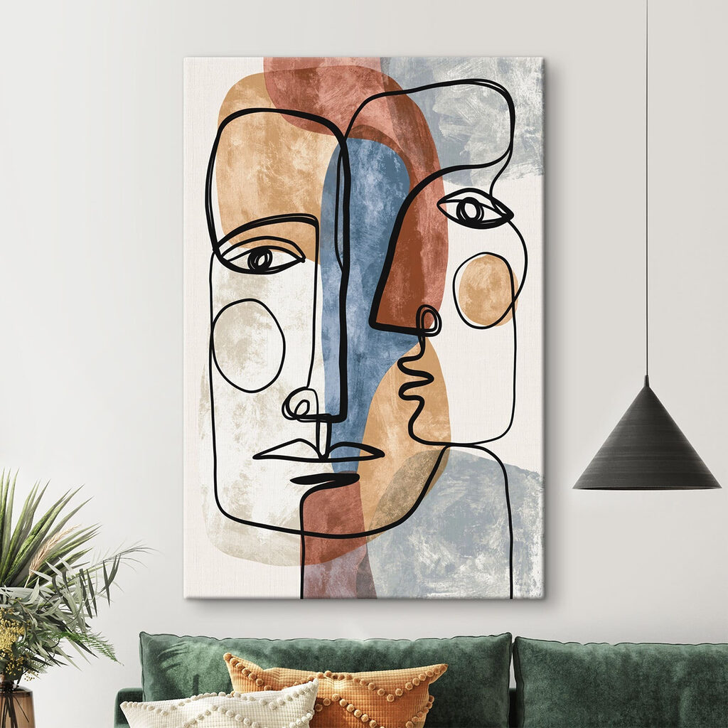 Deux visages en couleurs — intérieur 2