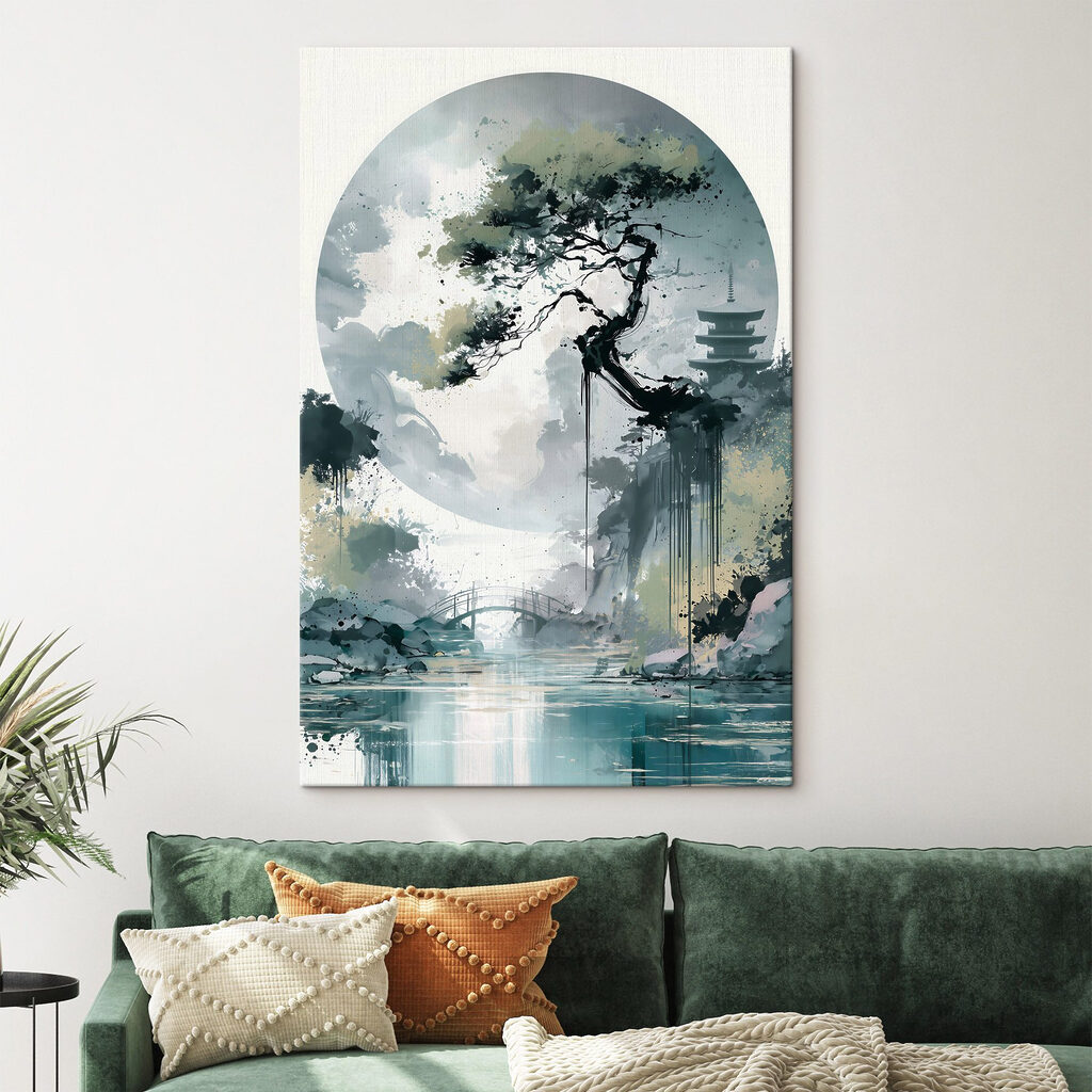 Pin sous un halo dans un intérieur