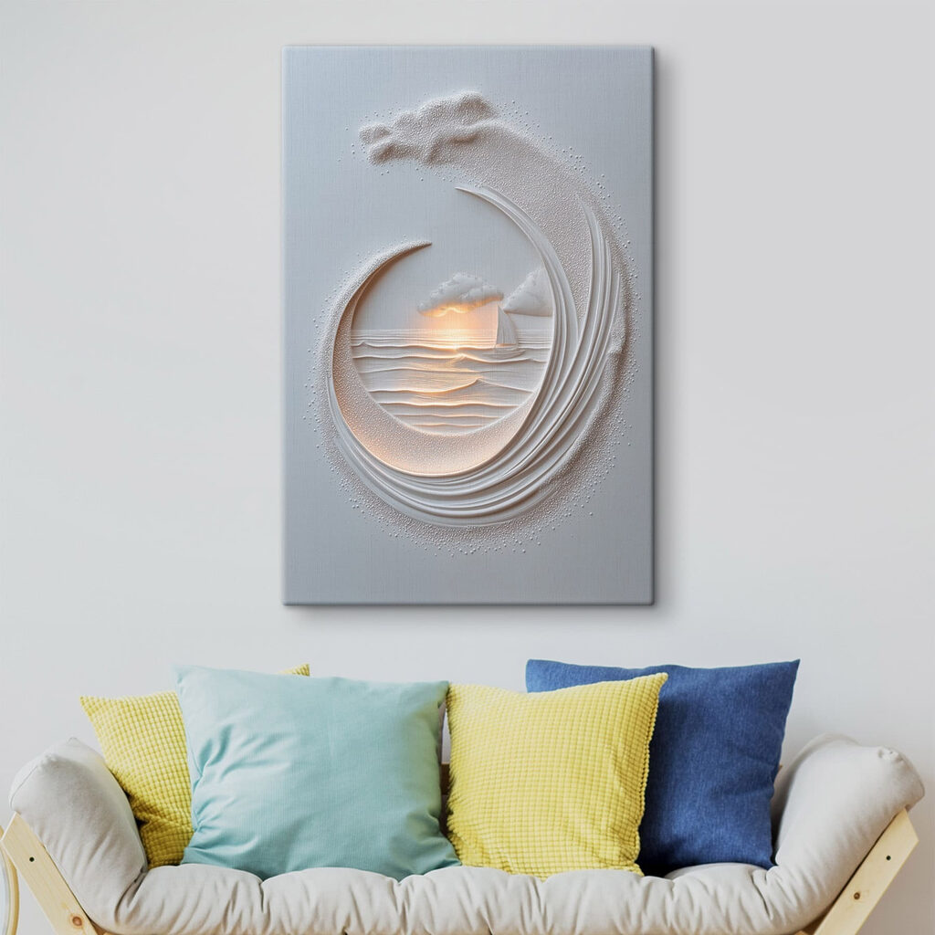 Échappée marine en relief — intérieur 2