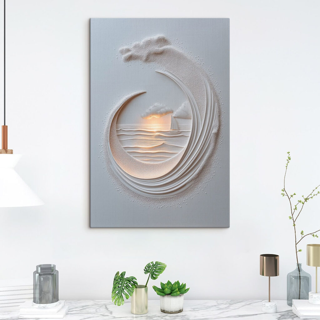 Échappée marine en relief — intérieur 3