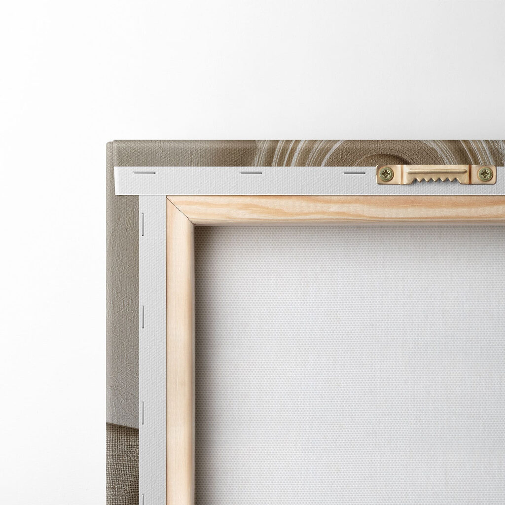 Cercles striés sur sable — dos