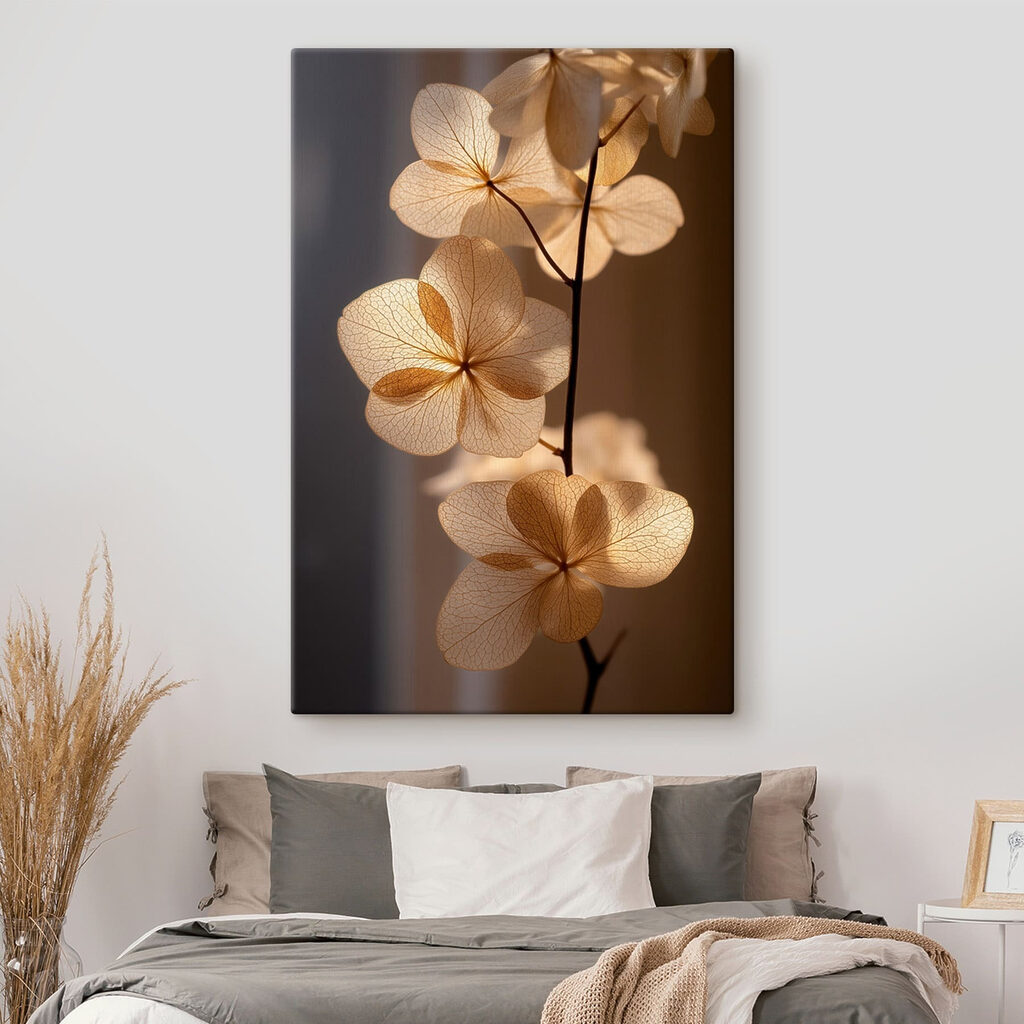 Fleurs claires au crépuscule — intérieur 2