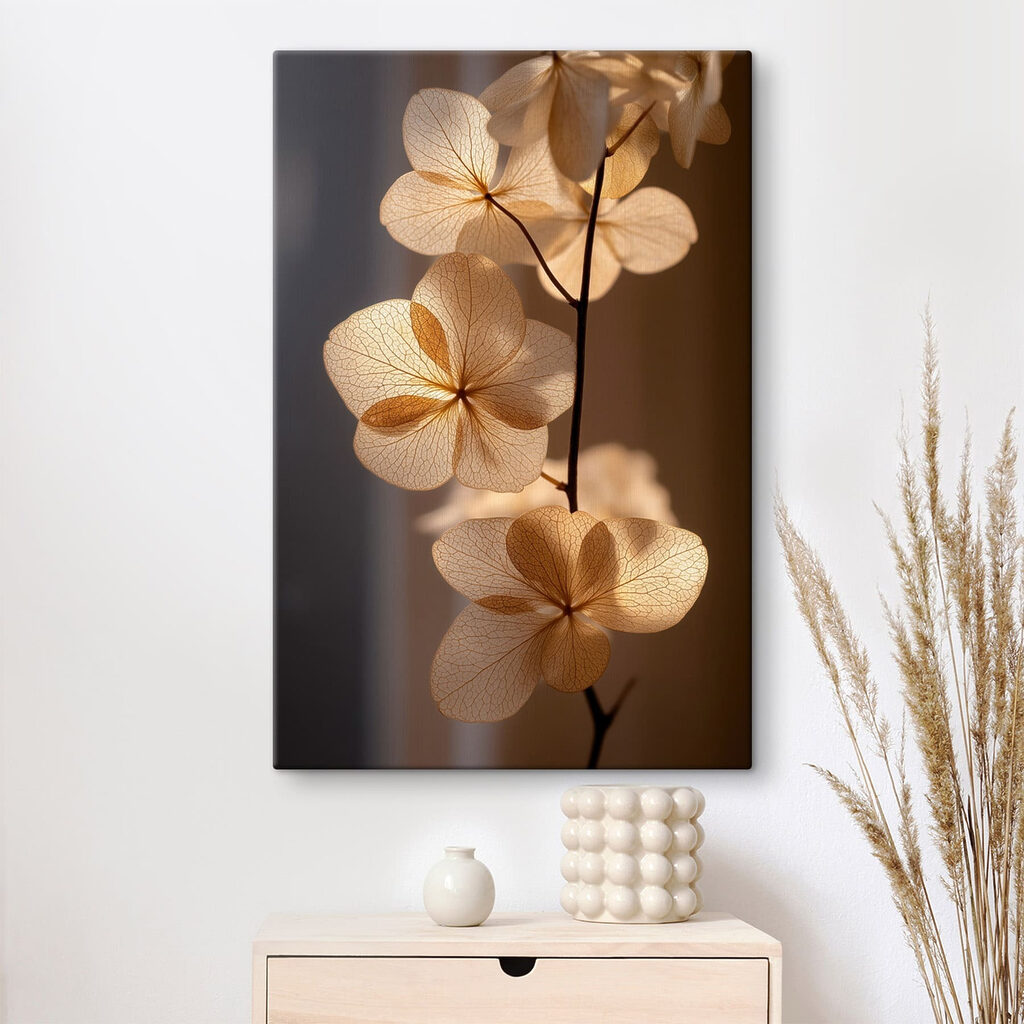 Fleurs claires au crépuscule — intérieur 3