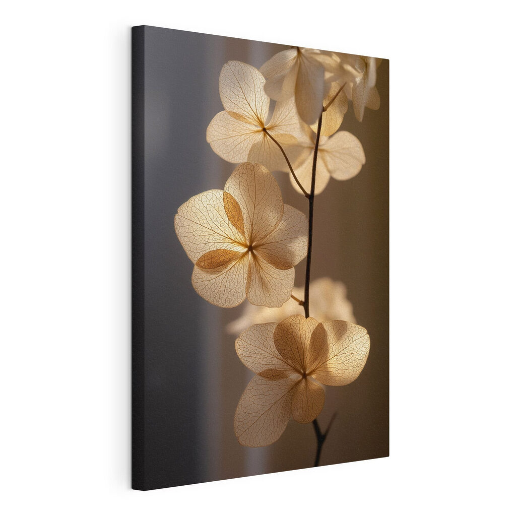 Fleurs claires au crépuscule — vue du produit