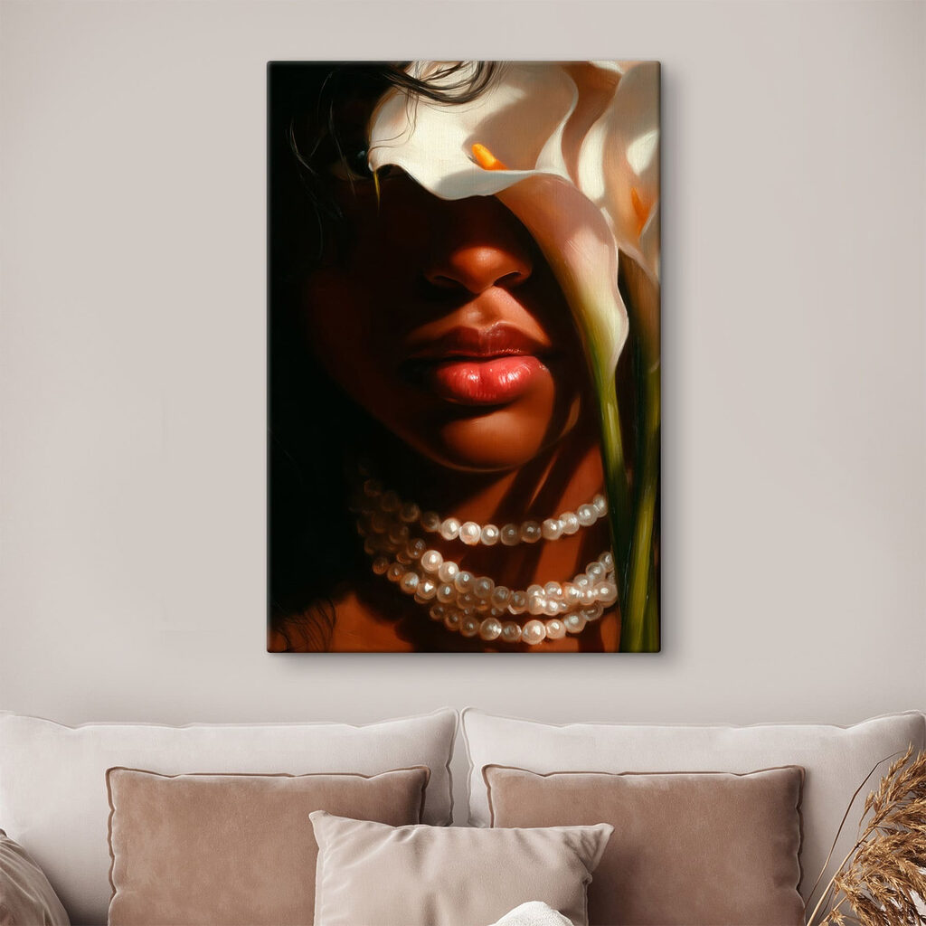 Femme au calice blanc — intérieur 2