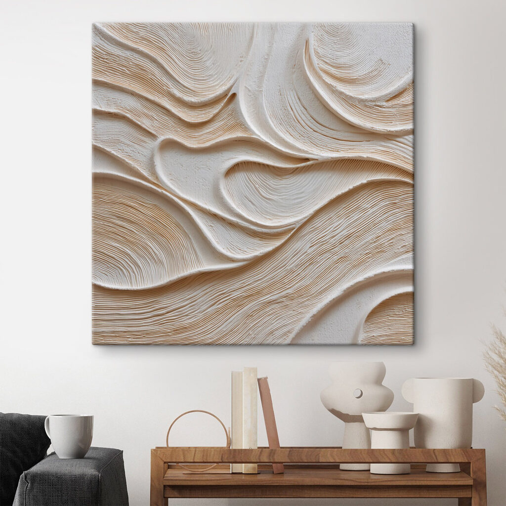 Lignes sable en vagues — intérieur 2