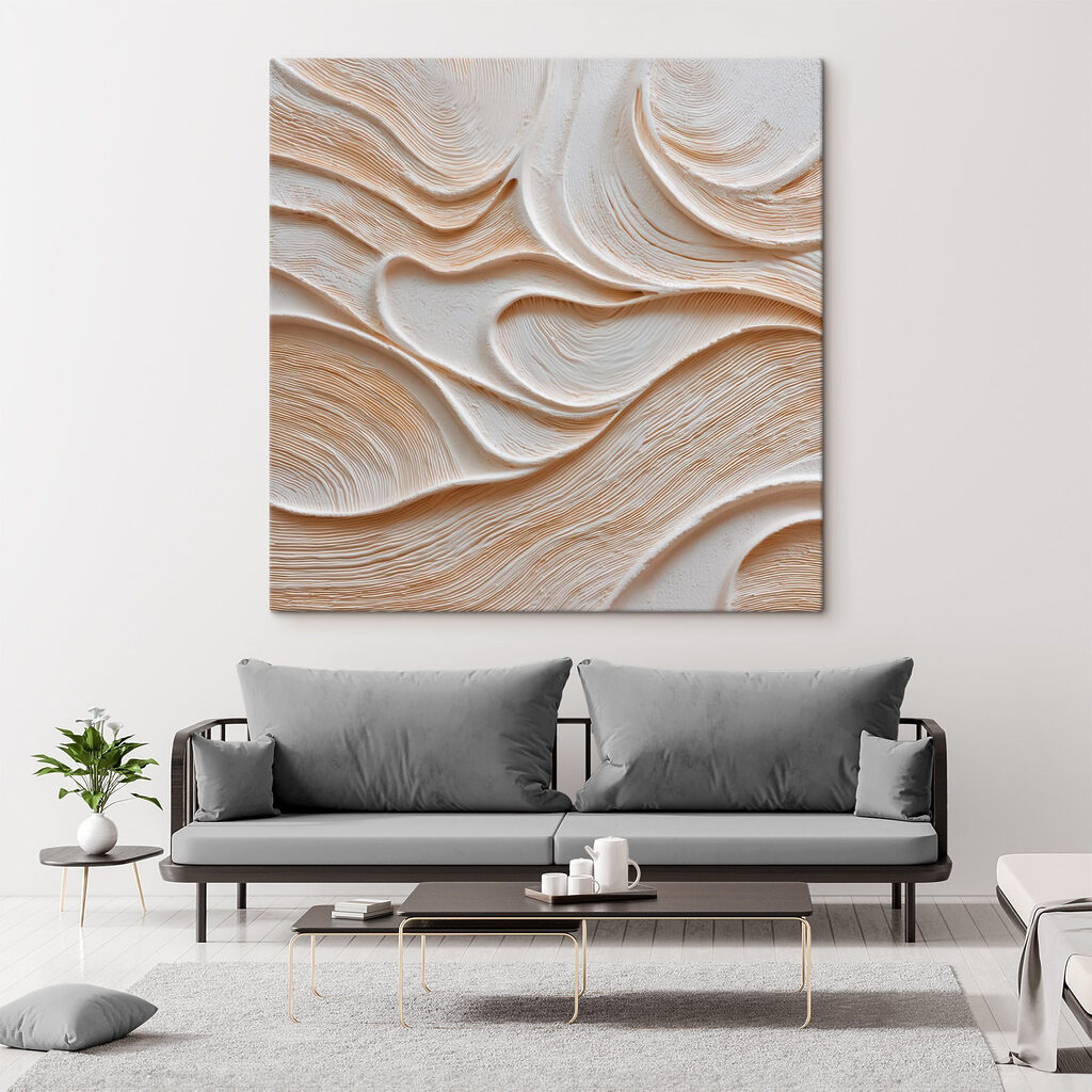 Lignes sable en vagues — intérieur 3