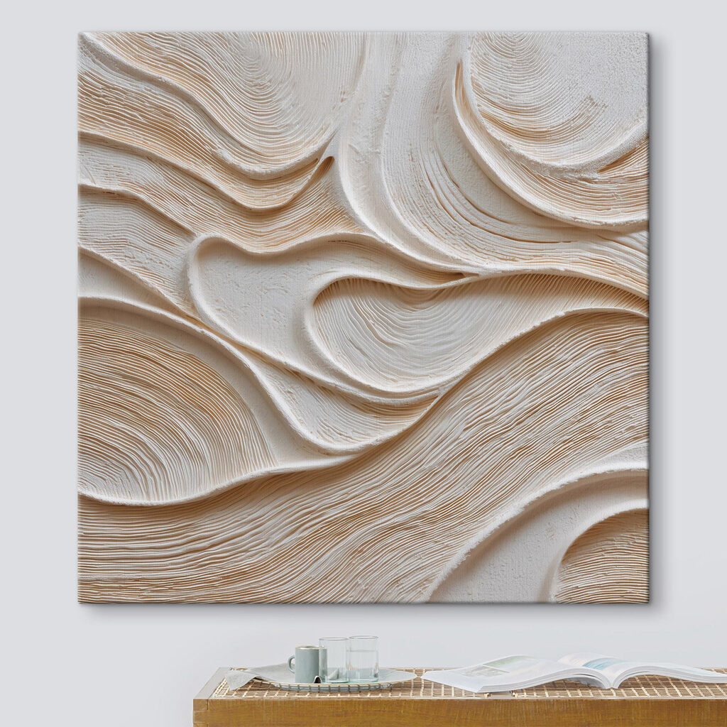 Lignes sable en vagues — intérieur 1