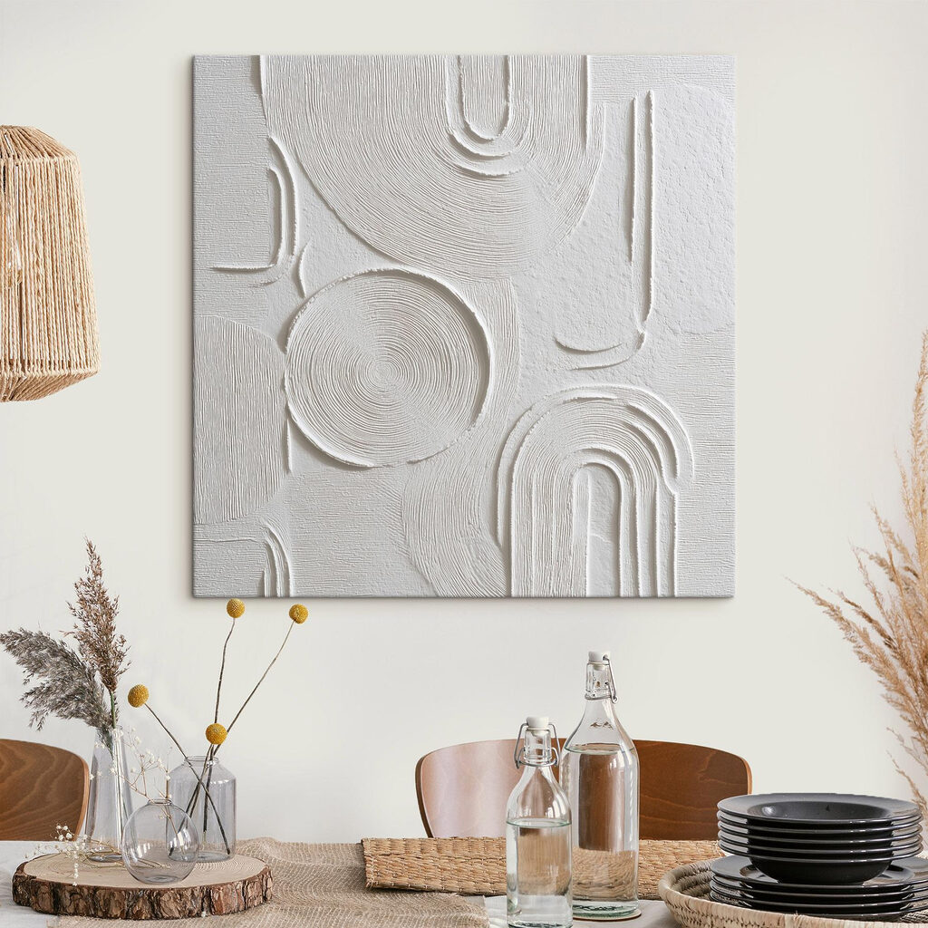 Arches blanches striées — intérieur 1