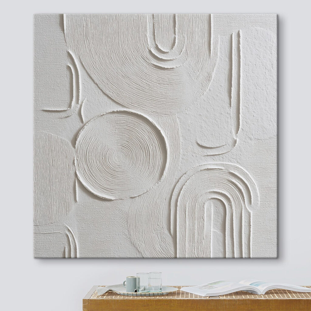 Arches blanches striées — intérieur 3